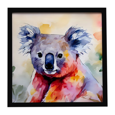 Koala Framed Metal Print
