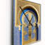 Horloge murale rétro surdimensionnée Morroco Palace Golden Doors III-1263476216