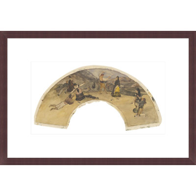«Danseurs et Musulmans Espagnols» par Edgar Degas, impression giclée encadrée