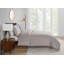 DESIGN STUDIO Hayward Taupe 3-Piece Cotton Diamond Jacquard Duvet Set-104736083