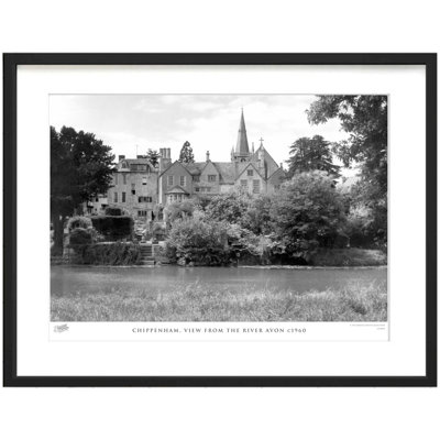 Chippenham, View From The River Avon C1960 - Single Picture Frame Print