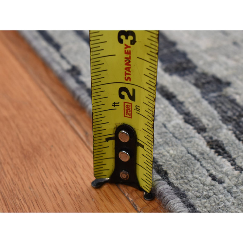 Tapis unique en soie nouvel âge 6 pi x 9 pi Trashun