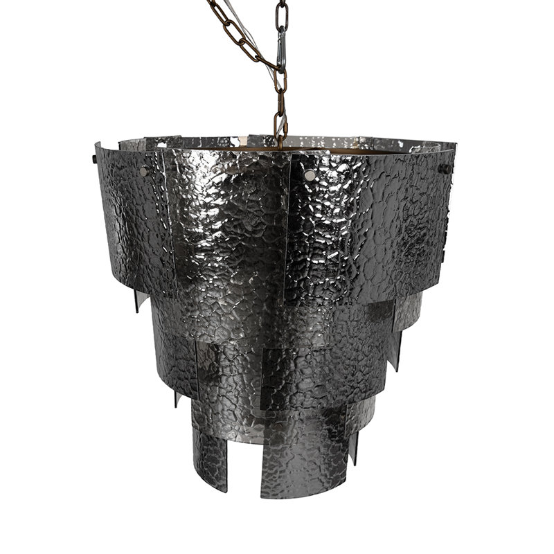 Cornelius Chandelier, 4 Tiers, 10 Lights, 25" H x 25" W x 25" D