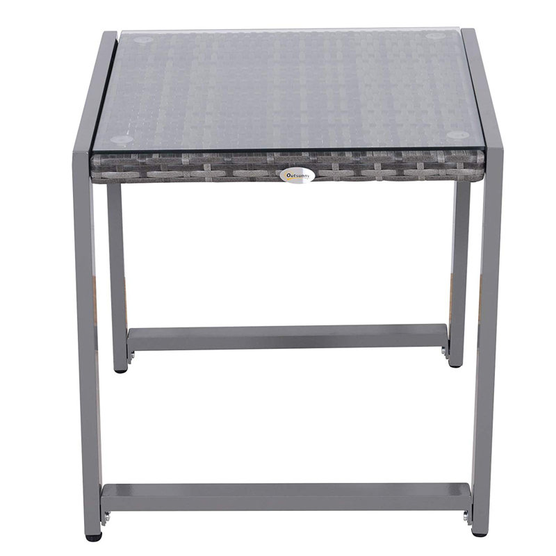 Square Outdoor Side Table , 50cm cm W 49.5cm cm D