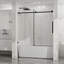 Porte de douche coulissante sans cadre-127317753