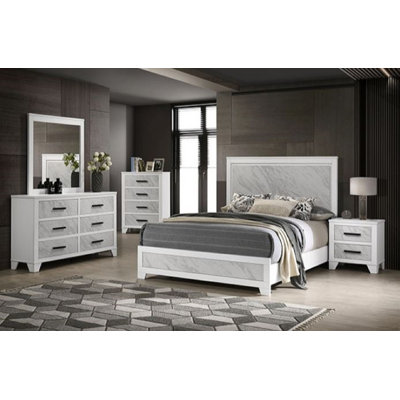 Ensemble de chambre avec grand lit Dunwich