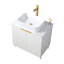 Ensemble de meuble-lavabo simple 30 po blanc moderne-827999280-827999247