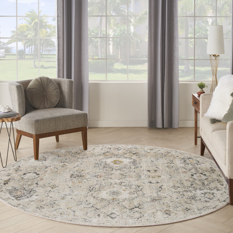 Okan Persian Area Rug, Round 7'10"