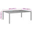 Garden Rattan/Steel/Wooden Dining Table-1082254529-1082254528