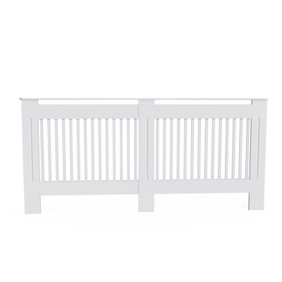 Grille d'armoire de chauffage à lattes pour radiateur