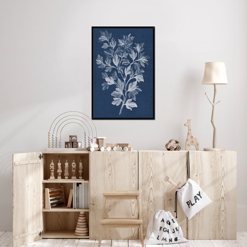 Foliage Chintz I by Vision Studio - Painting, Black Framed Paper Print, 80cm H x 55cm W