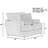Damalas 53" Wide Polyester Chair and a Half-1805806089