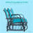 Glider Chair (Blue,Dark Gray)