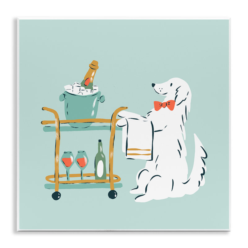 Plaque murale pour chien Doggie, par Krissy Mast