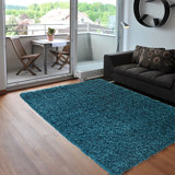 Saybrook Solid Colour Shag Area Rug