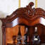 Armoire de coin en bois de cerisier-568223012