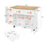 Wood Kitchen Cart-1557695657