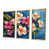 Toile avec cadre flottant or