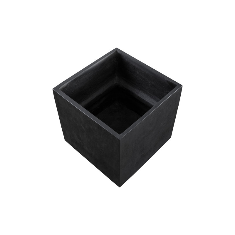 TANSY PLANTER - ANTIQUE BRONZE, Black