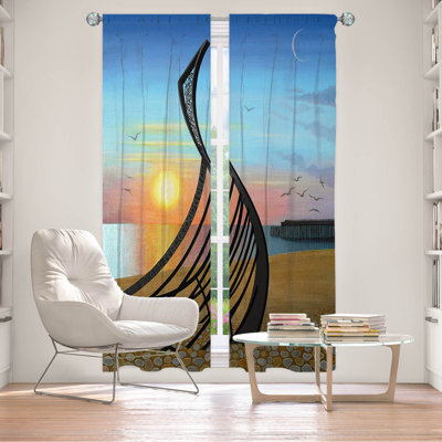 Fehrat Room Darkening Curtains / Drapes Pair