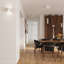 Aura Aluminium Flush Mounted Sconce-7287306-7287347-7287351