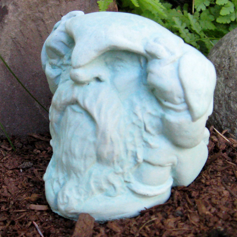 Mini statue de pluie, Patine cuivre