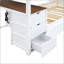 Lit superposé simple au-dessus de simple avec lit gigogne simple-826764434-826764433