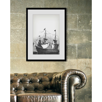 Ship - Single Picture Frame Print