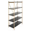 Étagère à livres en fer H 72 "x l 40" Atronna-33393987
