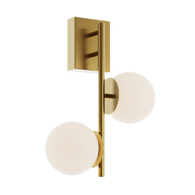 Arren - Applique DEL - Laiton antique clair