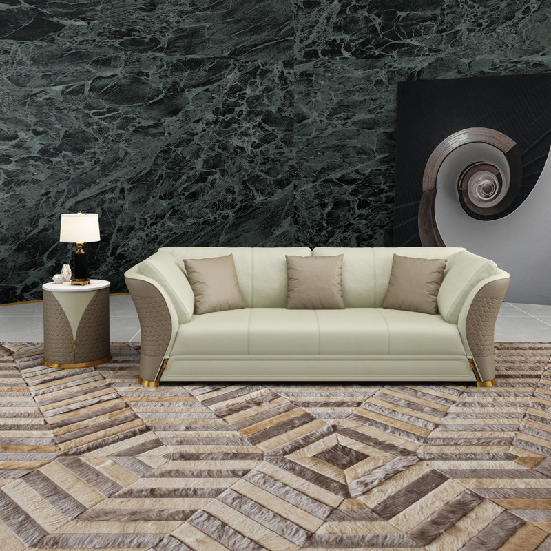 Sofa, 32.5" H x 85.5" W x 39.5" D