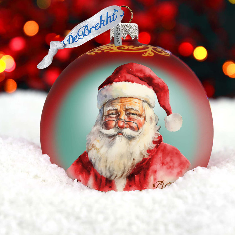 3.5'' Glass Ball Ornament