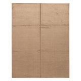 Hand Knotted Area Rug in Brown