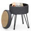 Tabouret d'appoint Kyrone