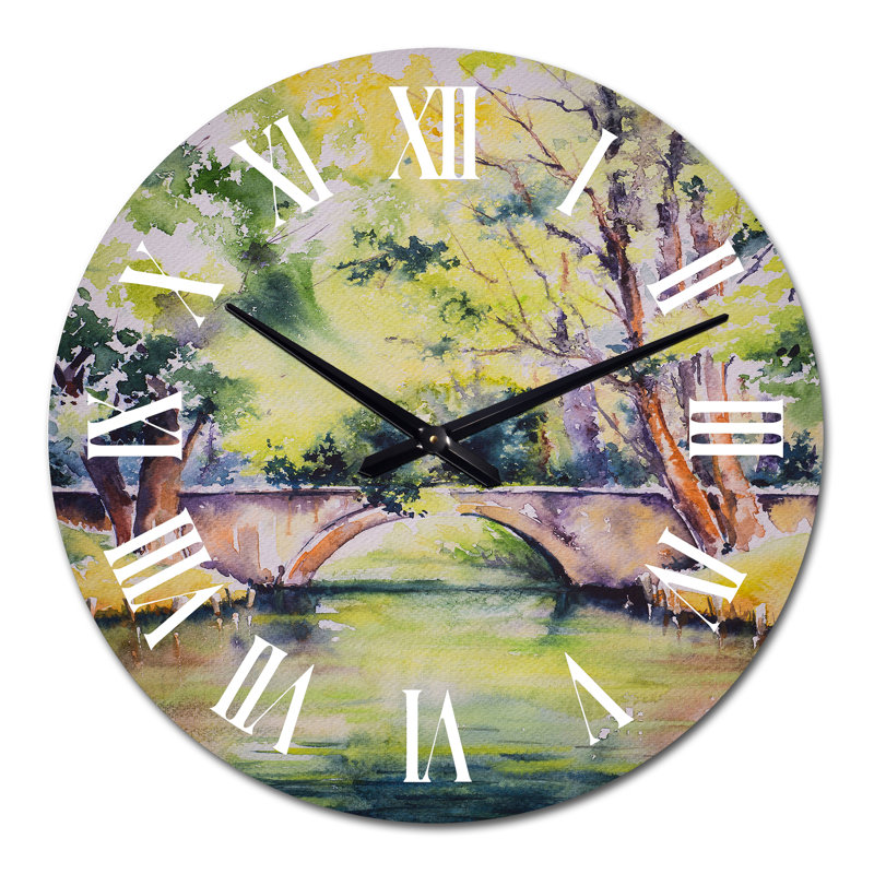 Horloge murale très grande, Moyen