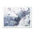 Toile blanche avec cadre d'angle fermé