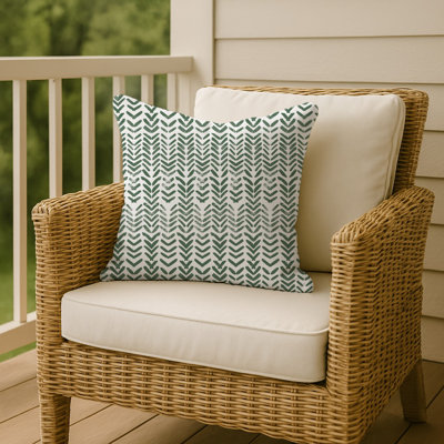 Outdoor Reversible Throw Pillow