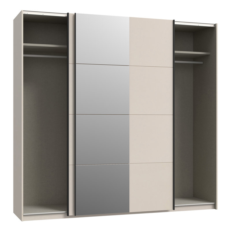 2 Door Manufactured Wood Wardrobe