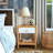 Janell 1 - Drawer Nightstand in Natural Rattan
