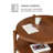 Fontaine Solid Wood Coffee Table-1025896675