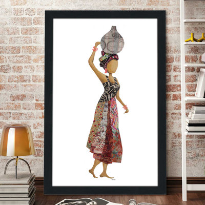 " Xhose Woman Of Pottery I " by Gina Ritter