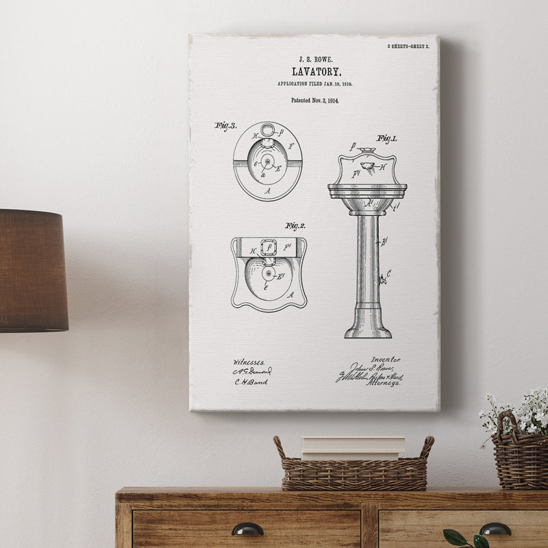 Lavabo rétro I - galerie Cavas sur mesure