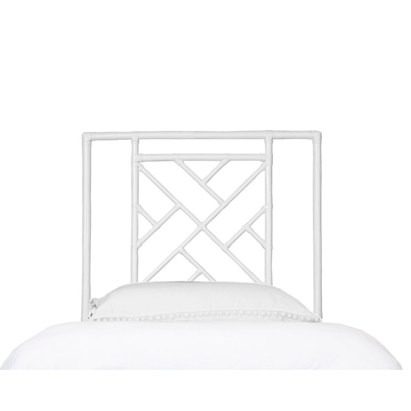 Alden Open-Frame Headboard, Twin, White