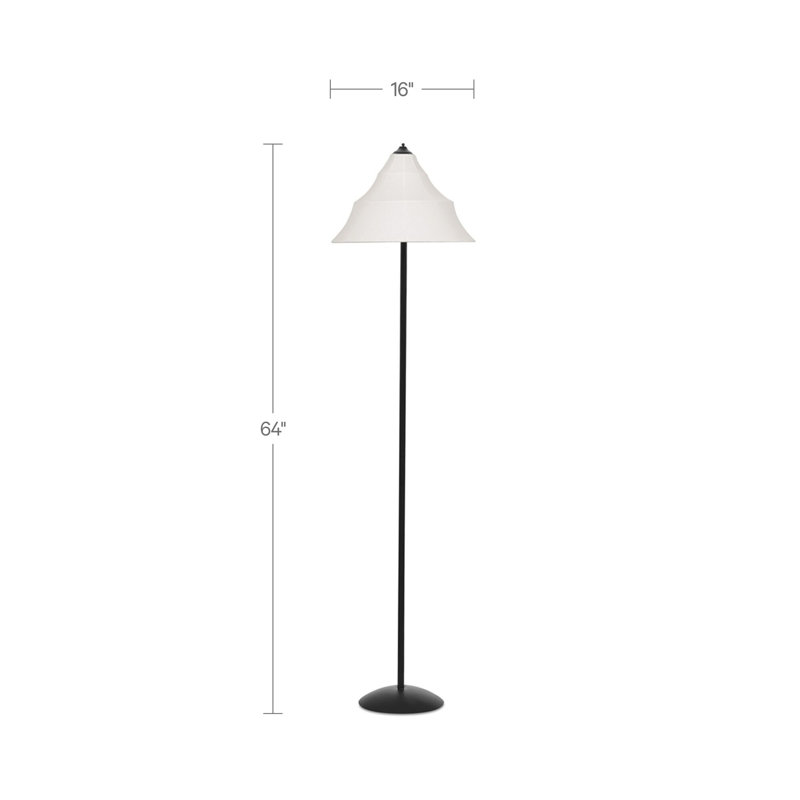 Corrina Floor  Lamp White