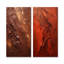 "Bitterweet Brushwork", ensemble de 2 reproductions d'art sur toile-1565895999-1565895996