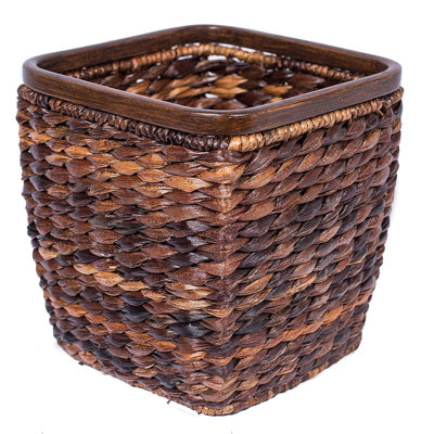 Wicker Open Waste Basket - 1 Gallons