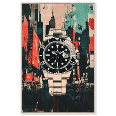 Cityscape Watch Canvas by Art Remedy