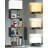 S-Shaped Floor Lamp With Shelves, Remote Control Dimmable LED With 3 Color Temperatures, 1-Hour Timer, Tall Corner Standing Lamp For Living Room, Bedroom, And Office