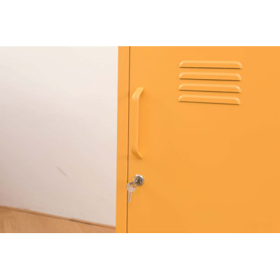 Une armoire de rangement en métal multifonctionnelle