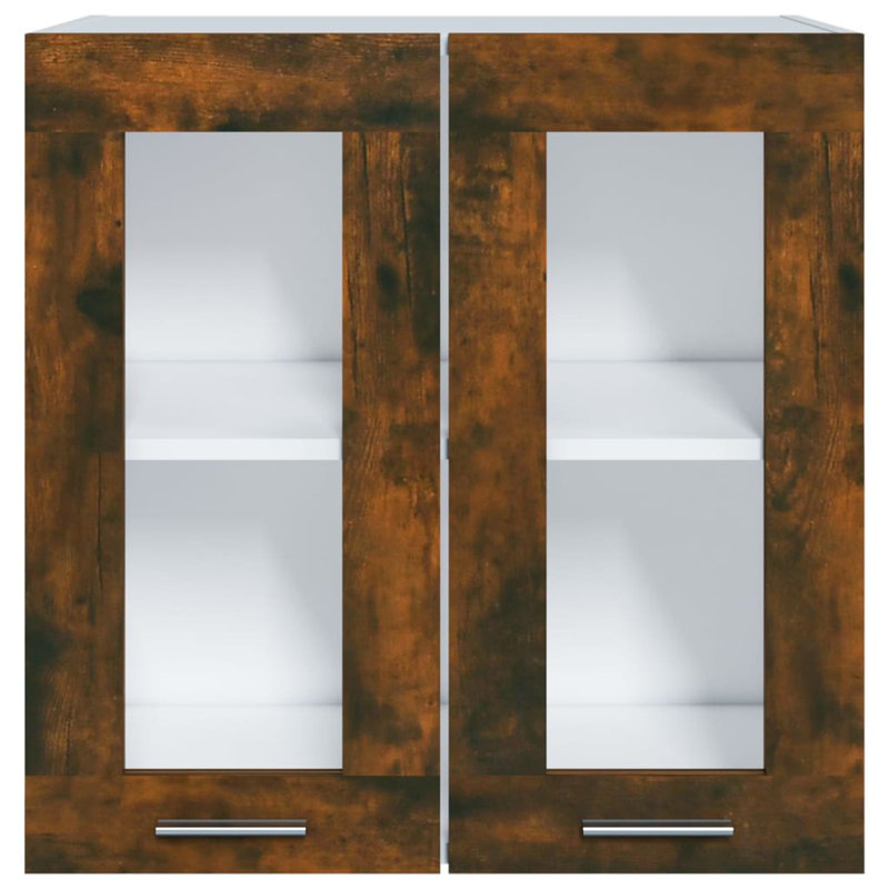 Armoire suspendue vidaXL Chêne fumé Lyon 60 x 31 x 60 cm